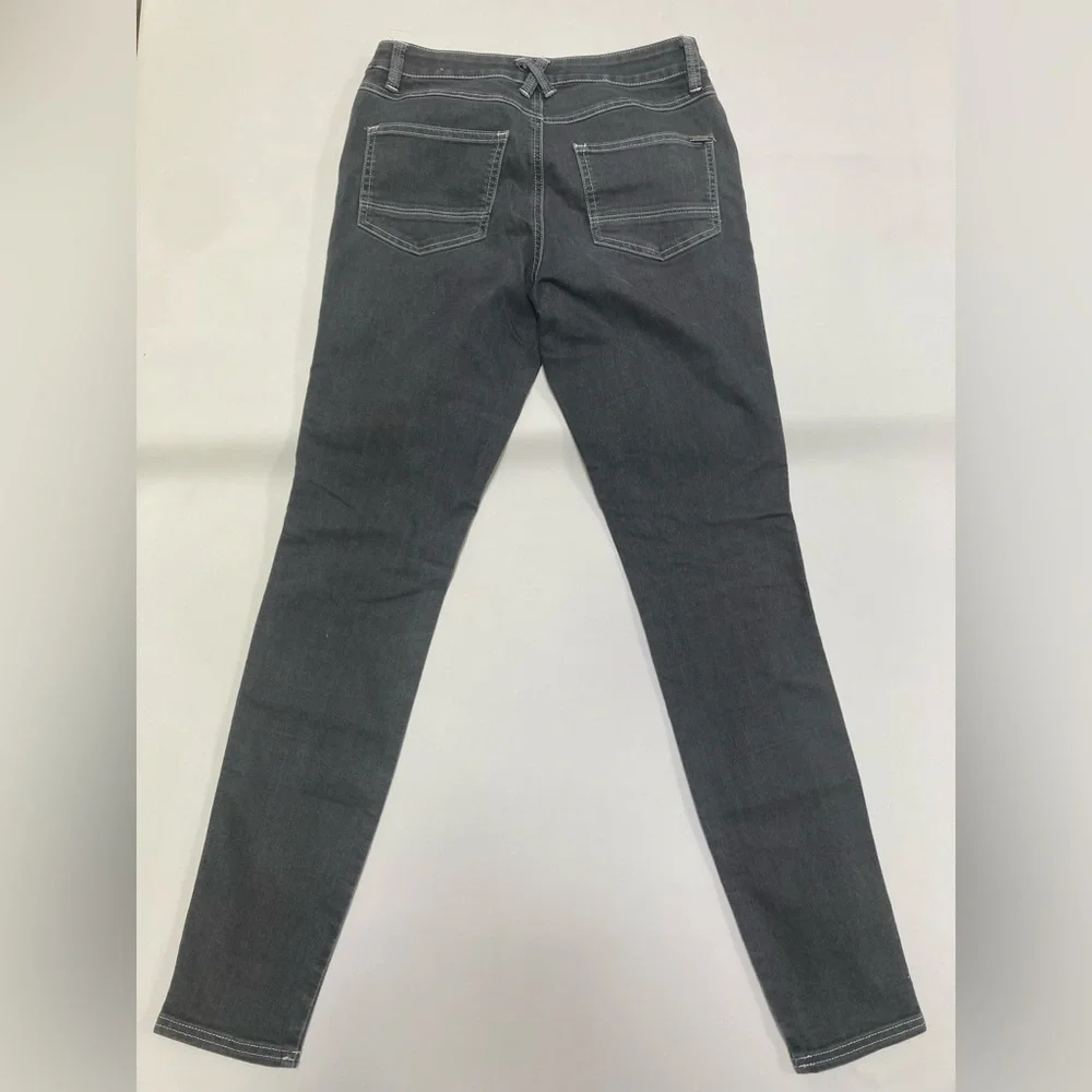 Prana Grey Faded Denim Skinny Jeans - Picture 4 of 7